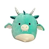 Squishmallows Official Kellytoy 14 Inch Soft Plush Squishy Toy Animals (Avrill Long Horned Dragon)
