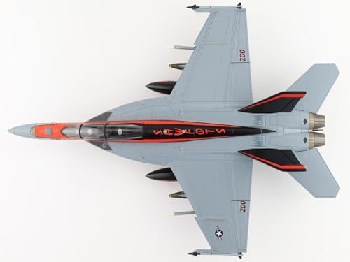 F/A-18F Super Hornet Hobby Master HA5133 modelo militar diecast USS Nimitz 5