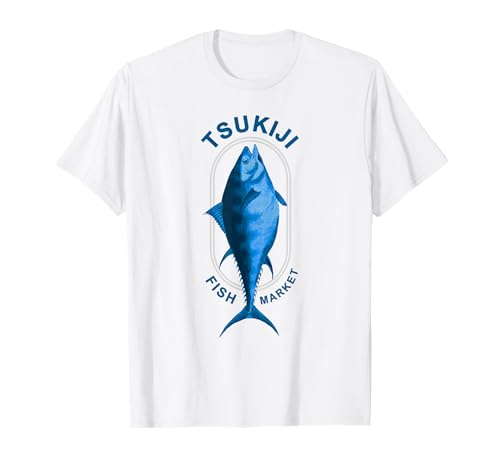 Tokyo Tsukiji Fish Market Vintage T-Shirt
