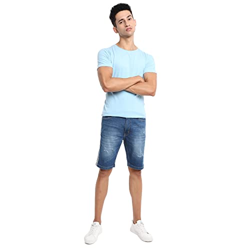 Image of CAHOOT Men's Denim Jeans for Regular Wear | Denim Fabric | Slim Fit | Jeans Crafted with Comfort Fit and High-Performance for Everyday Casual Wear