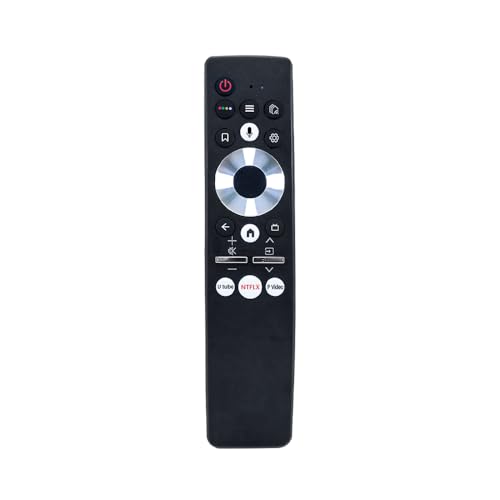 Image of marman Compatible with Haier TV Remote Control HTR-U29A Model Suitable for Smart 4K Full HD Ultra HD QLED Android Television with Bluetooth Voice Command and Google Assistant - Paring Must !