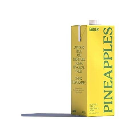 Eager Cloudy Pineapple Juice 1 Litre Cover