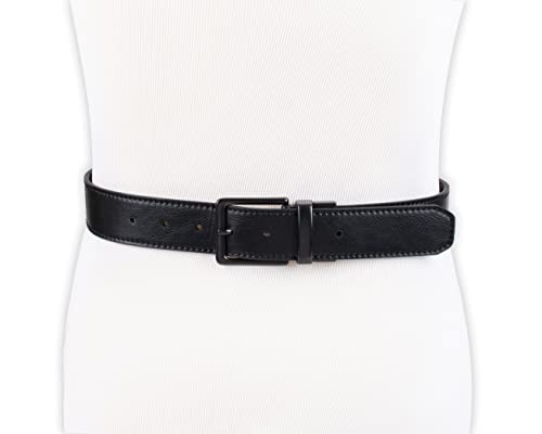 Image of Levi's Leather Men's Levis 40Mm Reversible Belt With Brushed Silver Buckle