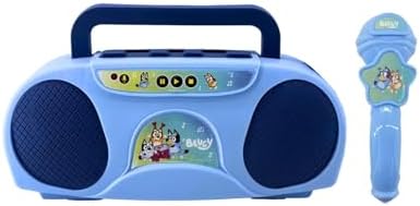 Candide, Caixa de Som, Bluey, Boombox Infantil - Com Função Karao...