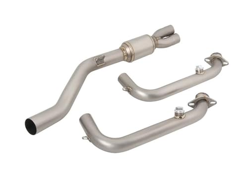 Pot d'échappement avant central pour moto 450SR avec chicane 51 DB Killer déchappement