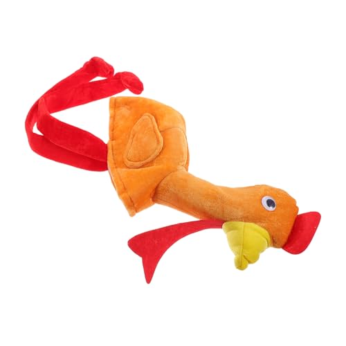 Healeved Unique Turkey Hat for Kids Thanksgiving Party Accessories Turkey Beanie for Kids Thanksgiving Supplies Soft Cap