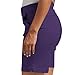 AQAYL Bermuda Shorts for Women High Waisted Twill Butt Lift Lightweight Stretch Casual Golf Shorts with Pockets Dark Blue