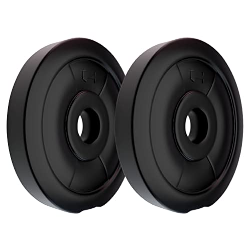 Kore RW PVC Plate-20KG (10 KG X 2) Weight Plate, Black