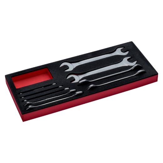 Wrench Double Open 2-9 pcs1/3 - Unid: 1, Silver