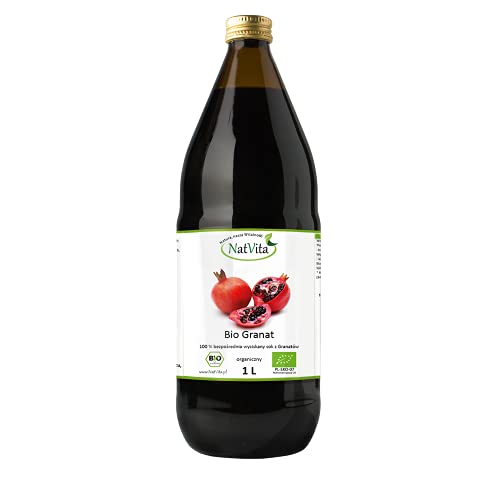 Jus de grenade bio NatVita 1L l'excellence du pur jus