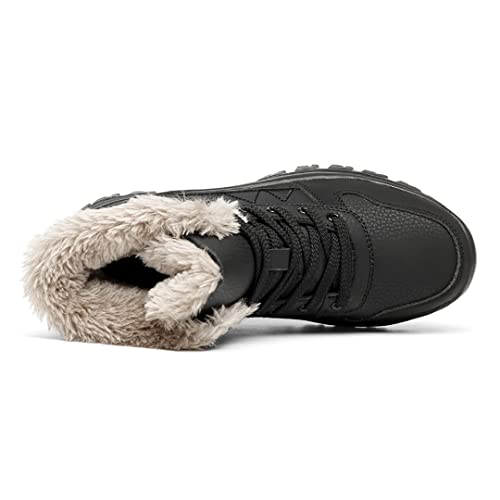 Men's Snow Boots Outdoor Athletic Hiking Boots Waterproof High Top Snow Sports Warm Shoes3