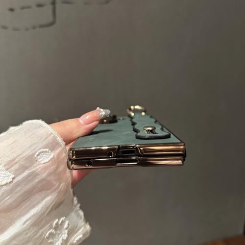 Coque Galaxy Z Fold 4 anti-chute avec sangle de maintien ergonomique et élégante - 3
