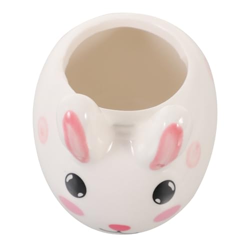 Pot de fleurs céramique design lapin décoration maison haut de gamme