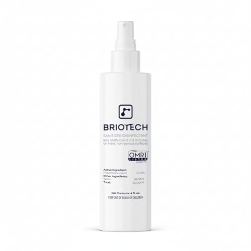 BRIOTECH Hypochlorous Disinfectant Spray