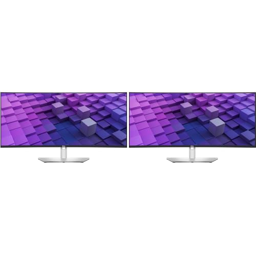 Image of Dell U3824DW UltraSharp 38 inch 3840x1600 60Hz 21:9 5ms IPS Curved Dual Monitor Bundle