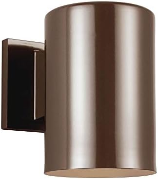 Generation Lighting 8313801EN3-10 One Light Outdoor Wall Lantern, Bronze