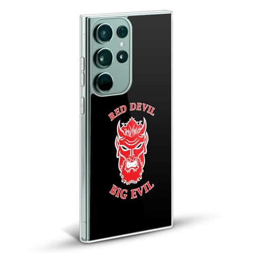 Coque gel compatible MagSafe Samsung Galaxy S24 Ultra WWE Undertaker Red Devil
