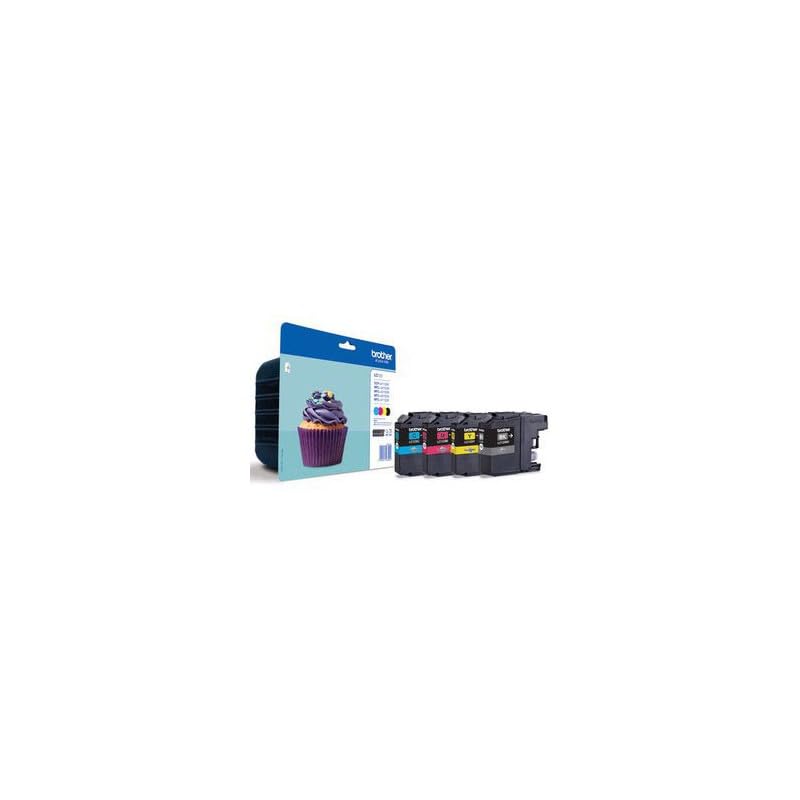 Brother LC-123 CYMB 4 PACK Brother LC123 Inkjet Cartridge