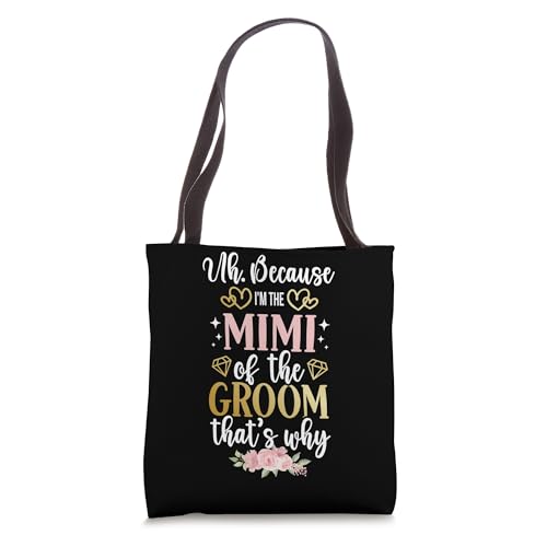 Bolsa Tote I'm The Mimi Of The Groom Divertida miniatura 1