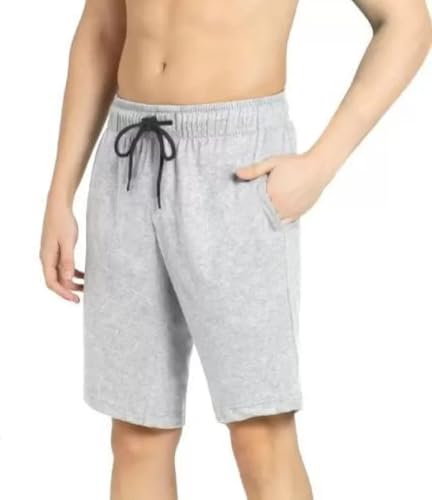 Image of Men's Cotton Short | 100% Pure Cotton Fabric | Regular Fit Shorts with Pocket | Half Short Pant for Men (Pack of 1)