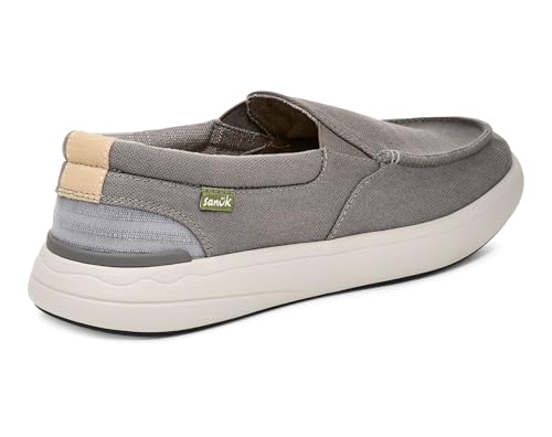 Sanuk Mens Mason Loafers | Mens Shoes | Slip On Shoes for Men | Men's Slip-on Loafers | Removable Comfort Footbed4
