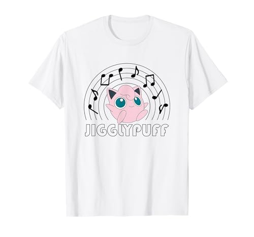 Pokémon - Jiggly Puff Music Notes T-Shirt