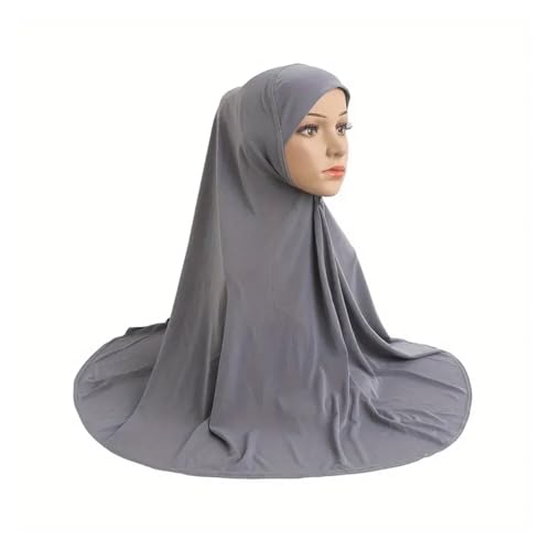 Yeieeo Modest Muslim Islamic Ramadan Hijab Scarf Soft Lightweight Rayon Hijab Long Scarf2