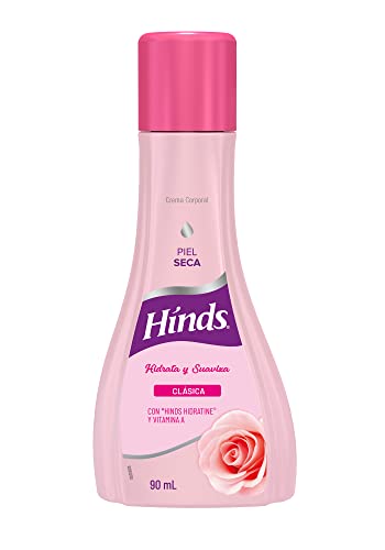 Cremas Y Tratamientos, Music HINDS | Crema Corporal Clásica, 90 ml | Enriquecida con Hinds Hidratine y Vitamina A | Ideal para piel seca.