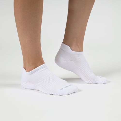 FOOTNOTES Athletic Ankle Socks – Breathable, Cushioned, Protective Heel Tab2