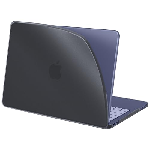 Coque MacBook Neo 13 A3404 BlueSwan en PP Mat Noir