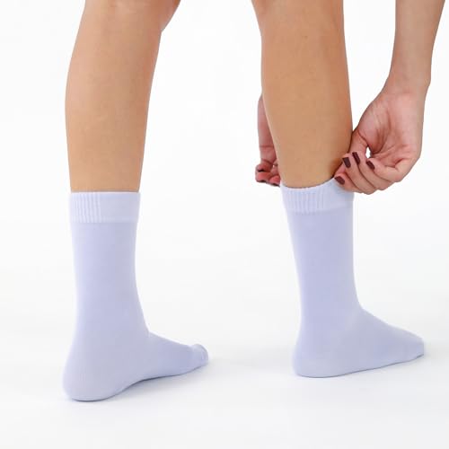 Women’s Bamboo Viscose Ankle Socks, 5-Pack, Soft, Breathable, Non-Binding, Ideal for Everyday Wear4