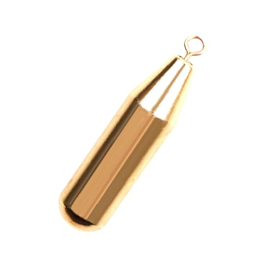 Accessoires de pêche en cuivre drop shot weights durables