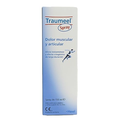 Heel Traumeel Spray Frío a base de Plantas, 150 ml | Para Golpes y Muscular, No te pares