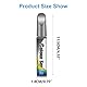 Rakiuty Auto Lackstift, Auto Kratzer Reparatur Stift, Lack Reparatur, Kratzer Reparaturstift (Silber)