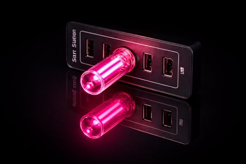 Image of Fire turtle Pink Retro LED Edison Bulb Night Light, USB Touch Dimmable Filament Lamp, Portable Ambient Lighting for Car, Bedroom Decor, Plug & Play Decorative Atmosphere Light(Pink USB Light)