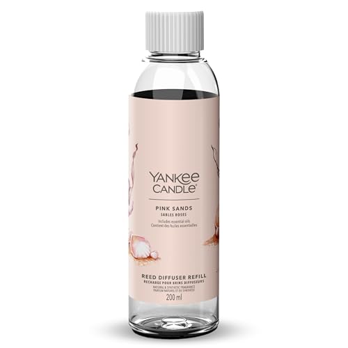 Yankee Candle Signature Diffusore A Bastoncini Ricarica | Sabbie Rosa | 200 Ml | Fino A 20 Settimane Di Fragranza | Un Regalo Perfetto Per Una Donna