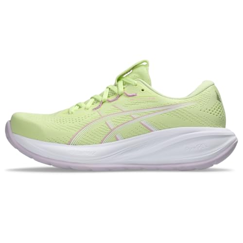 Image of ASICS Women's Gel-Cumulus 28 Running Shoes, 7, Glow Green /Hazy Lilac
