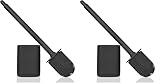 Pulizia Doppia Faccia senza Sforzo : Grazie alla testa a doppia faccia, questo scopino wc silicone elimina le macchie in modo efficiente, riducendo il lavoro fisico. Le bristles dense in TPR (materiale morbido e duraturo) offrono una pulizia più potente, sono facili da lava e non deformeranno con l'uso, unlike i classici scopettini wc in plastica.