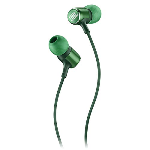 Image of JBL LIVE 100 - In-Ear Headphones with Remote - Green