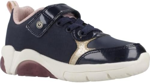Geox Meisje J Fadinlight Girl C Sneakers, Blauw, 24 EU Geox Meisje J Fadinlight Girl C Sneakers, Blauw, 24 EU