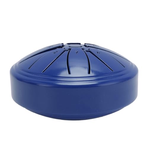 Mini Steel Tongue Drum 4 Inch para Meditación 8 Notas miniatura 4