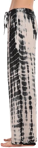 Riviera Sun Women's 100% Rayon Beach Pants – Lightweight Wide Leg Flowy Pants with Pockets2