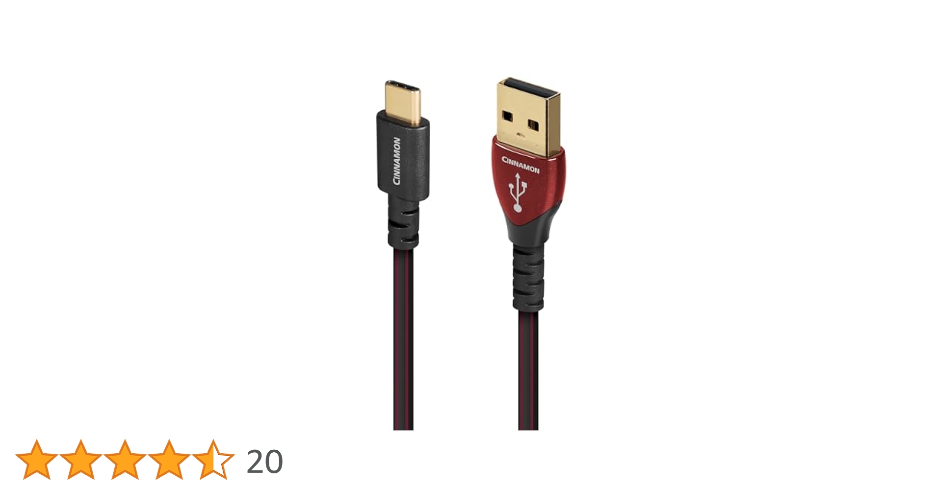 Amazon | AudioQuest Cinnamon USB A to Cケーブル1.5m