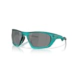 Oakley OO9431 Lateralis Sunglasses, Matte Transparent Arctic Surf/Prizm Black, 60 mm - Image 2