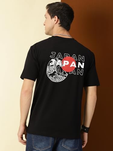 Image of Thomas Scott Men's | Graphic | Half Sleeve | Oversized Fit | 100% Cotton | Crew Collar | Casual Tshirt