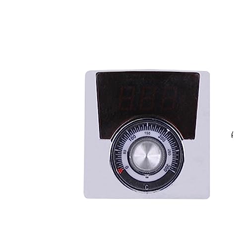 CFWWSAQ Termostato Digital Controlador de Temperatura de Horno Digital TEL72 TEL96, termostato de Perilla 400 Grados 96x96mm 72x72mm Salida de relé K Entrada 380v(TEL72001)
