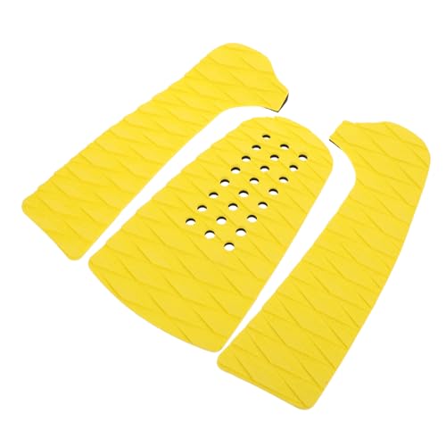 ifundom 1set Surfboard Traction Pad Non- Deck Grip Pads for All Surfboards Adhesive Comfortable Foot Support for Surfing Design