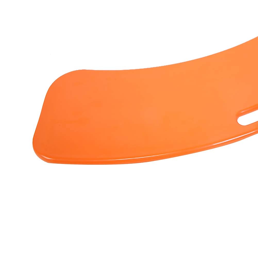 Tabla de transferencia para ancianos con tecnología Safe Slide, ayuda de movilidad antideslizante para traslado de silla de ruedas a cama/coche, color naranja de alta visibilidad