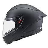 デイトナ(Daytona) バイク ヘルメット フルフェイス SG規格 ABS+PC ピンロックシート付属 インナーバイザー / スピーカーホール 装備 DN-001RS マットブラック XLサイズ(61-62cm) 46447