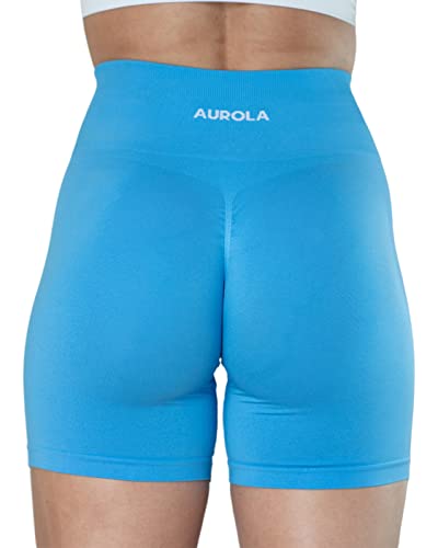Image of AUROLA Intensify Workout Shorts for Women Seamless Scrunch Short Gym Yoga Running Sport Active Exercise Fitness Shorts